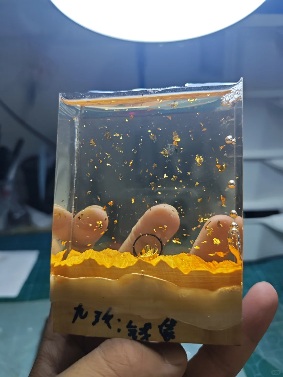 小钱袋?看清！里面是小宝宝胎发！