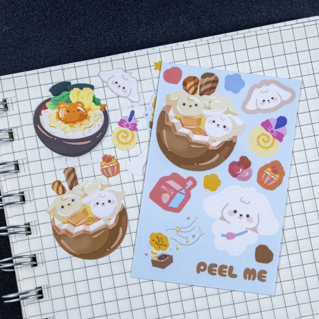 宝子们~定制贴纸找这家,效果直接美翻!