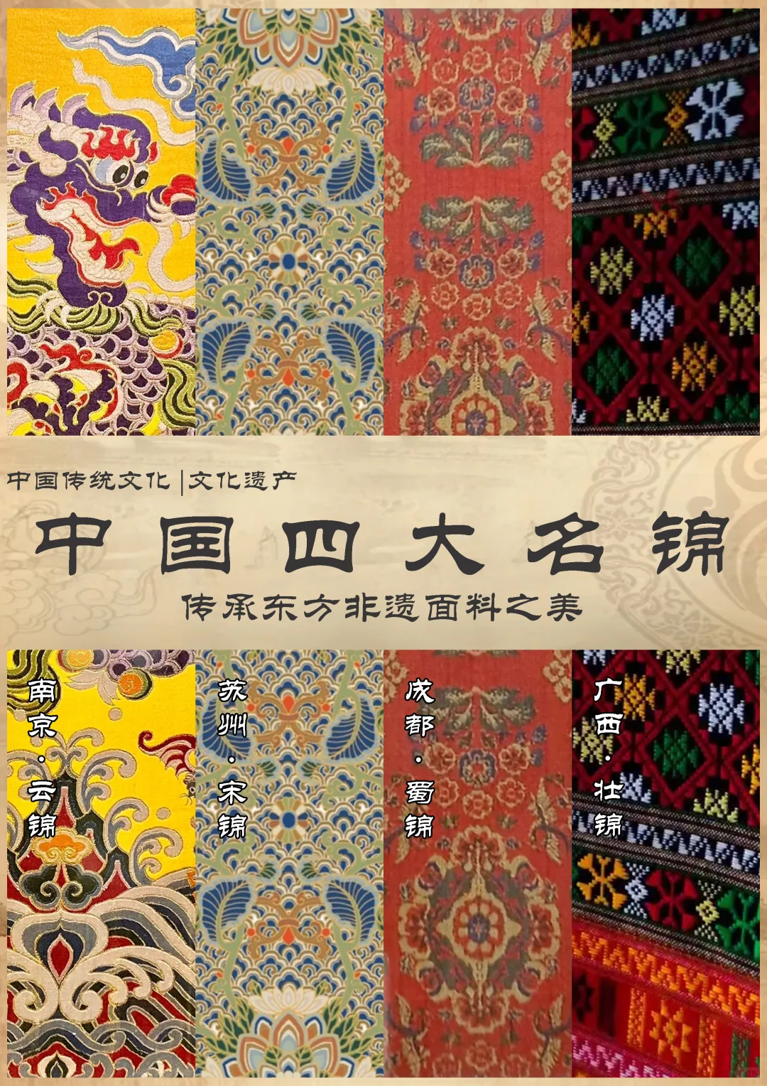 中国四大名锦丨传承东方非遗面料之美