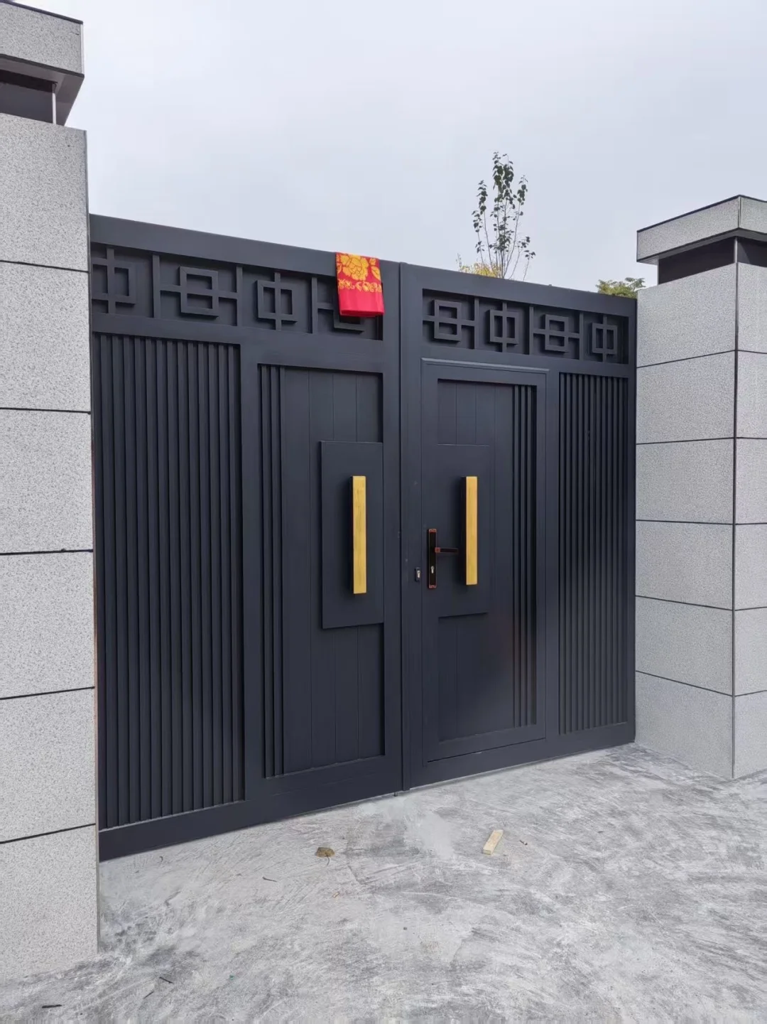 自建房庭院大门款式2025新款