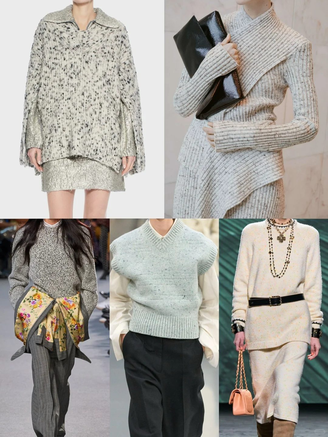 面料趋势|2024/25秋冬女装针织&织法