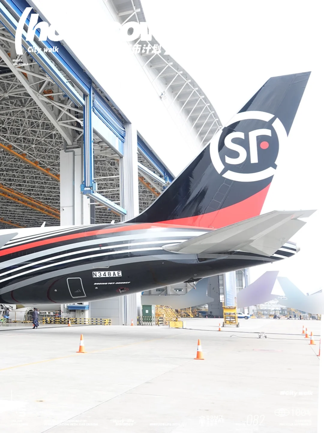 波音第100架767-300BCF交付顺丰航空