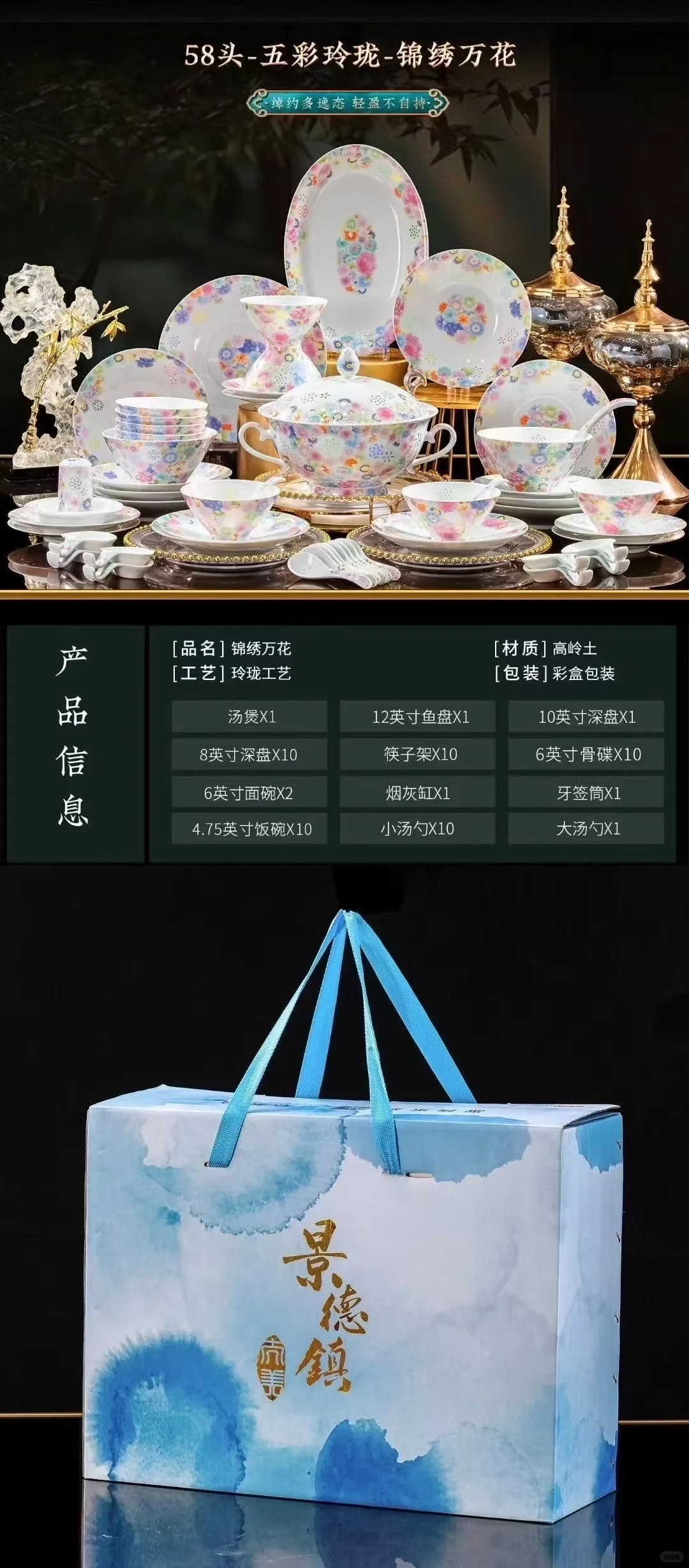 景德镇陶瓷——五彩玲珑篇