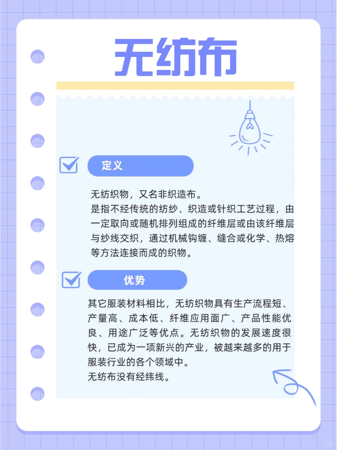 每天一个纤维小知识之纺织工艺