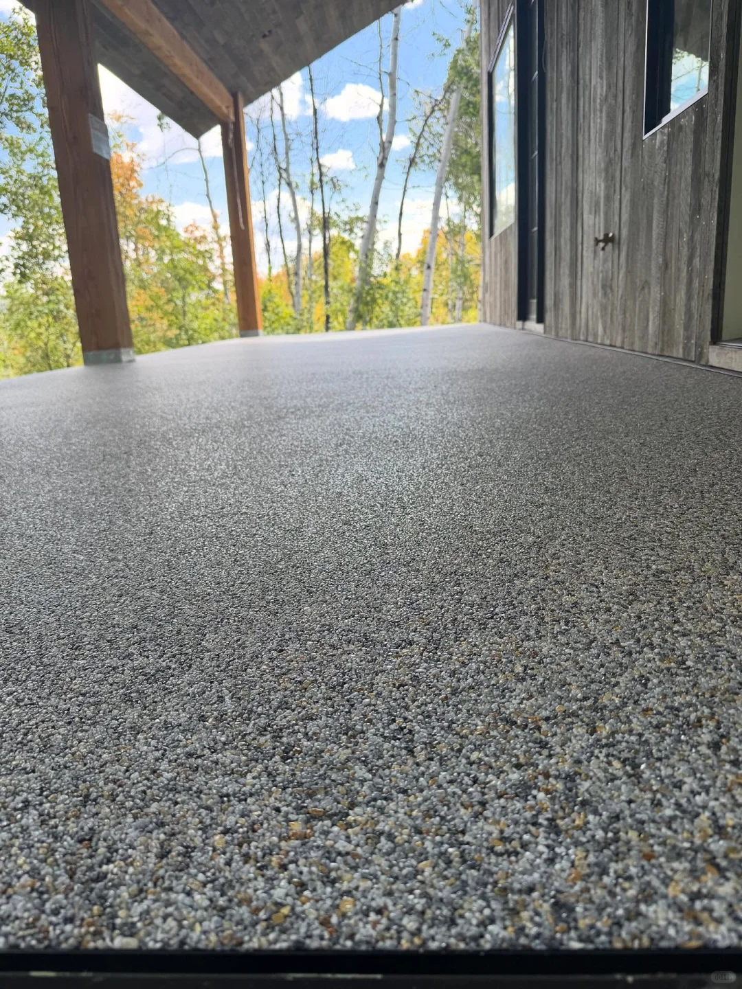 还有谁家院子没有做树脂水洗石