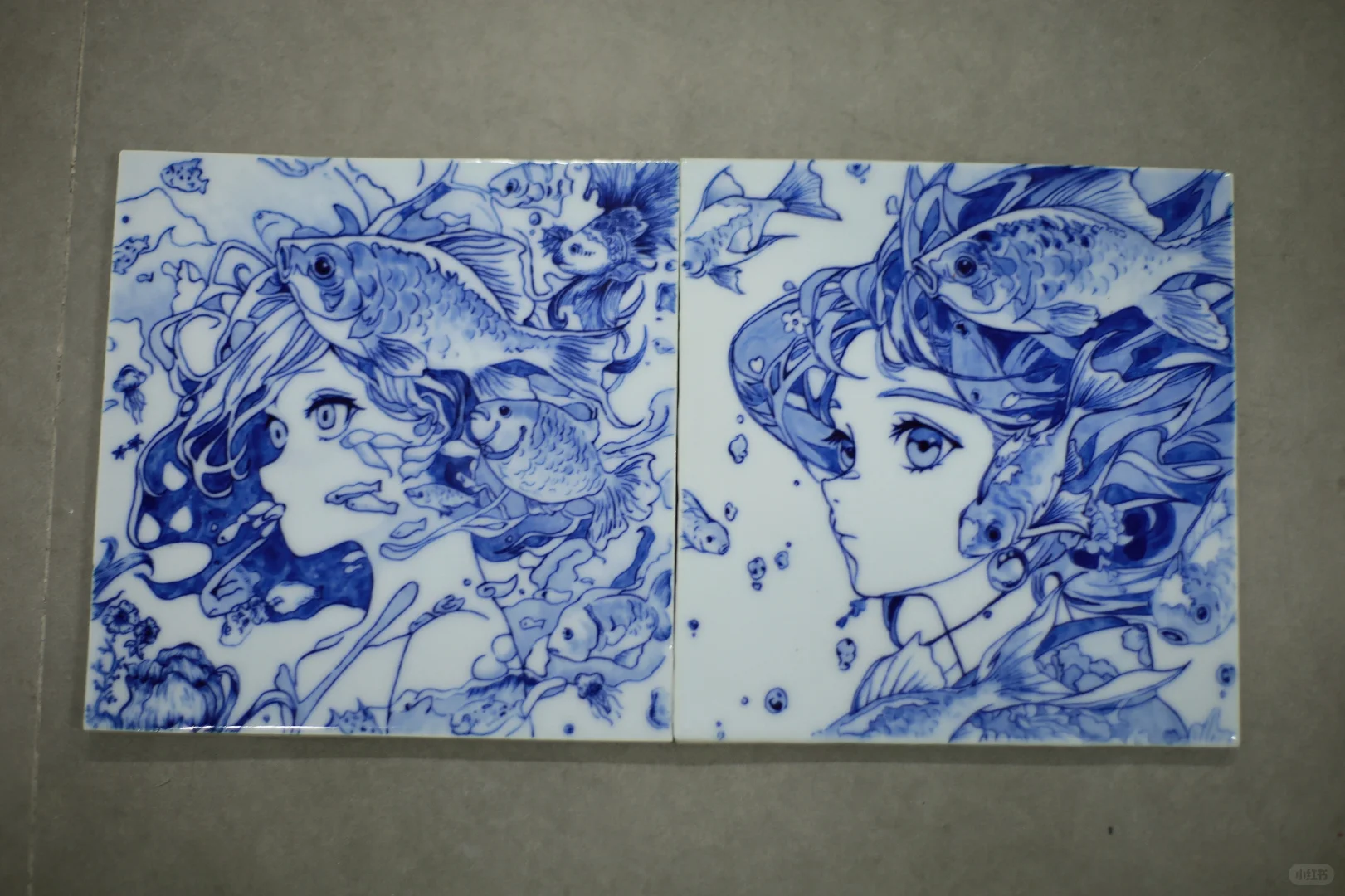 陶瓷定制 陶瓷绘画 纯手工陶瓷