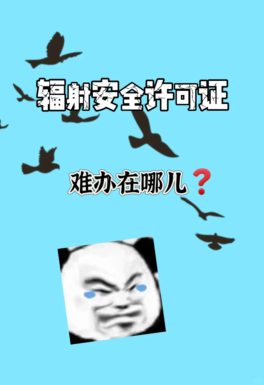 辐射安全许可证难办在哪儿?