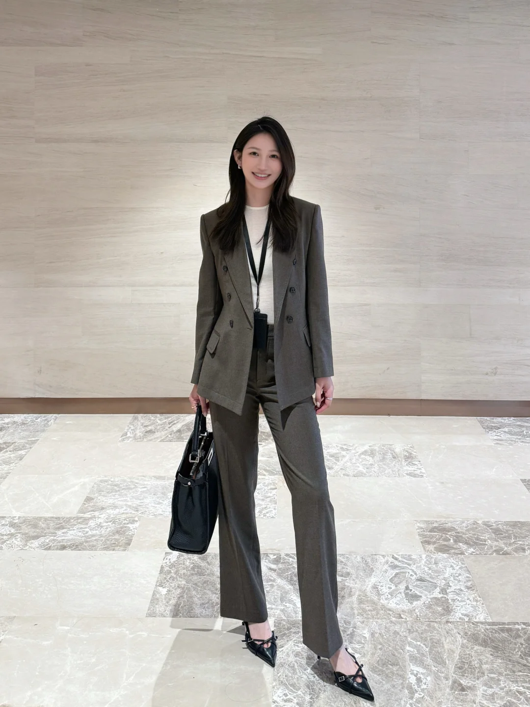 周一穿搭 通勤高智感