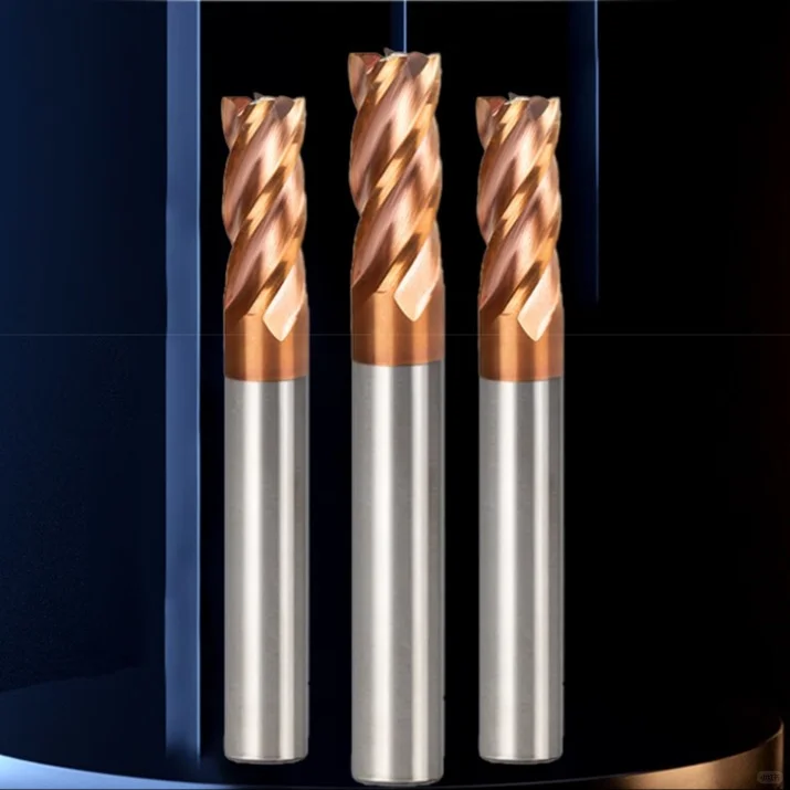 德岐精品—55度四刃钨钢铣刀,加工利刃之选