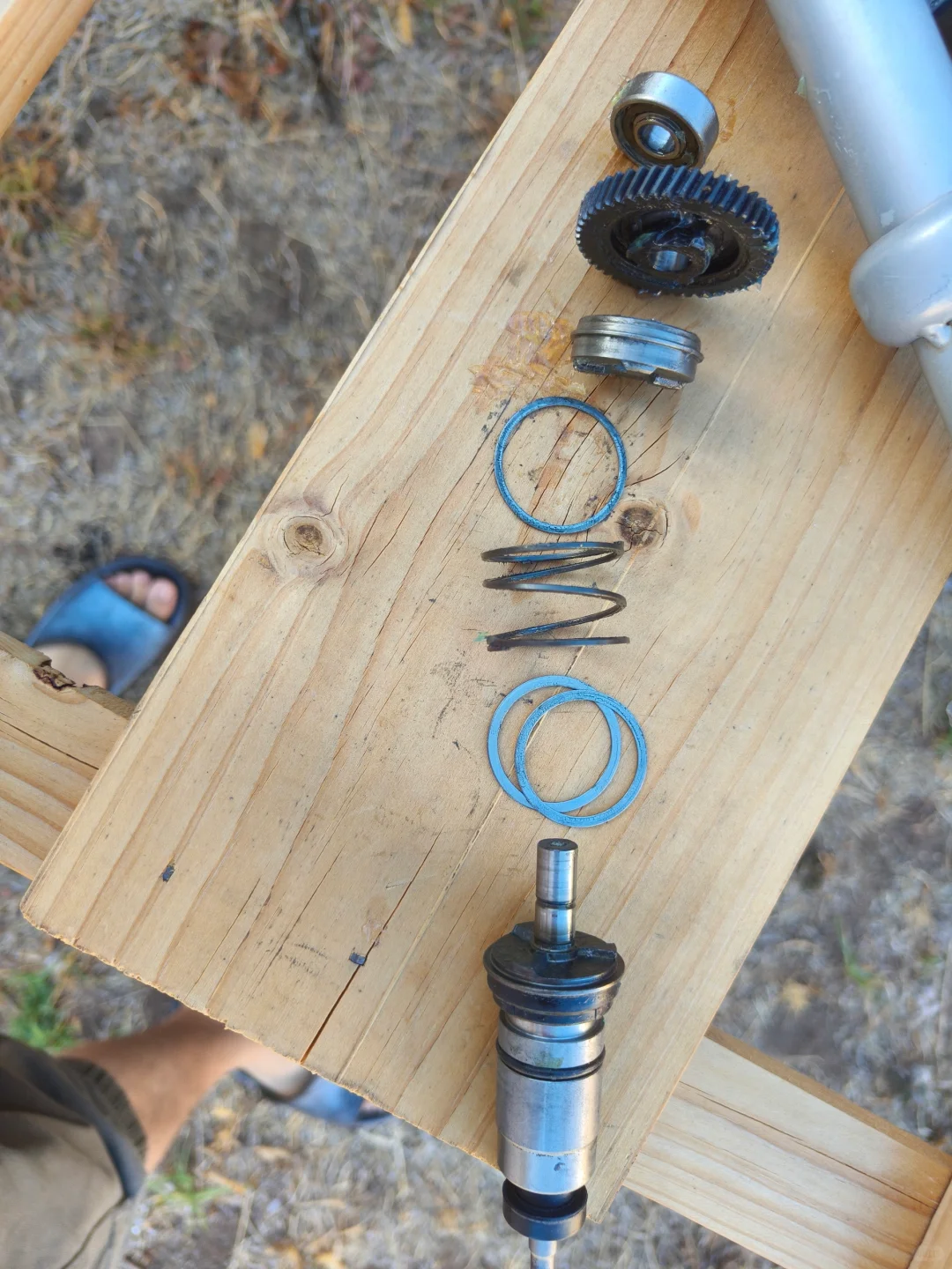 ??阿德makita链枪维修成功