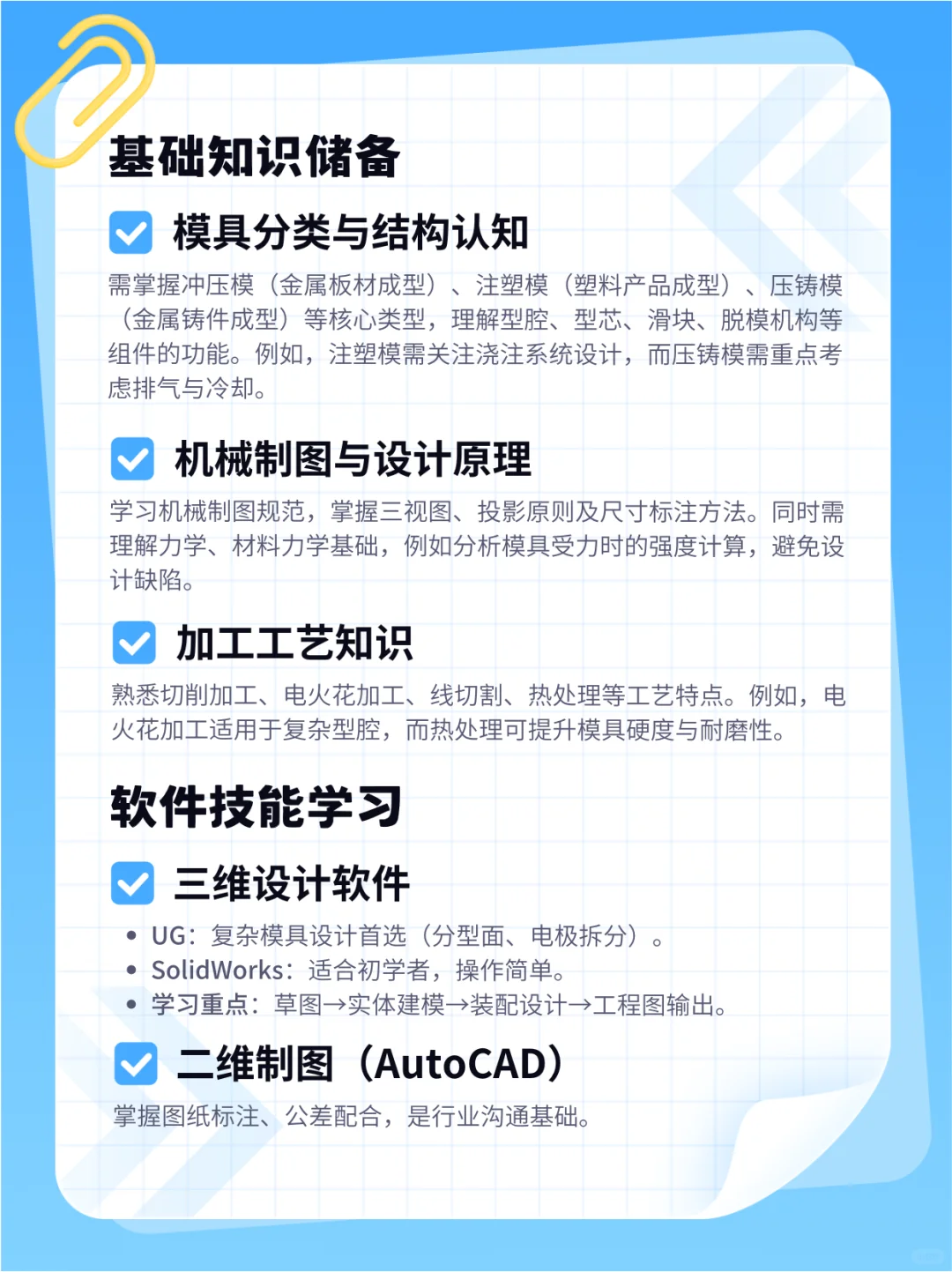 小白30天逆袭模具设计师攻略