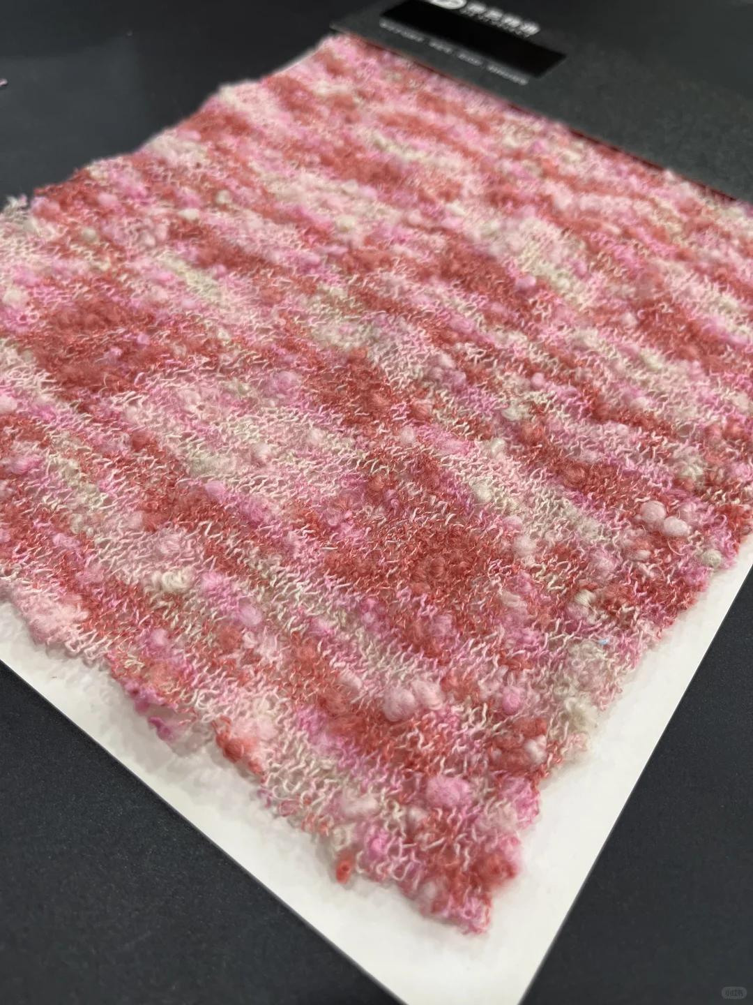 段染豆豆·花式纱 | 纤维艺术织就立体画布