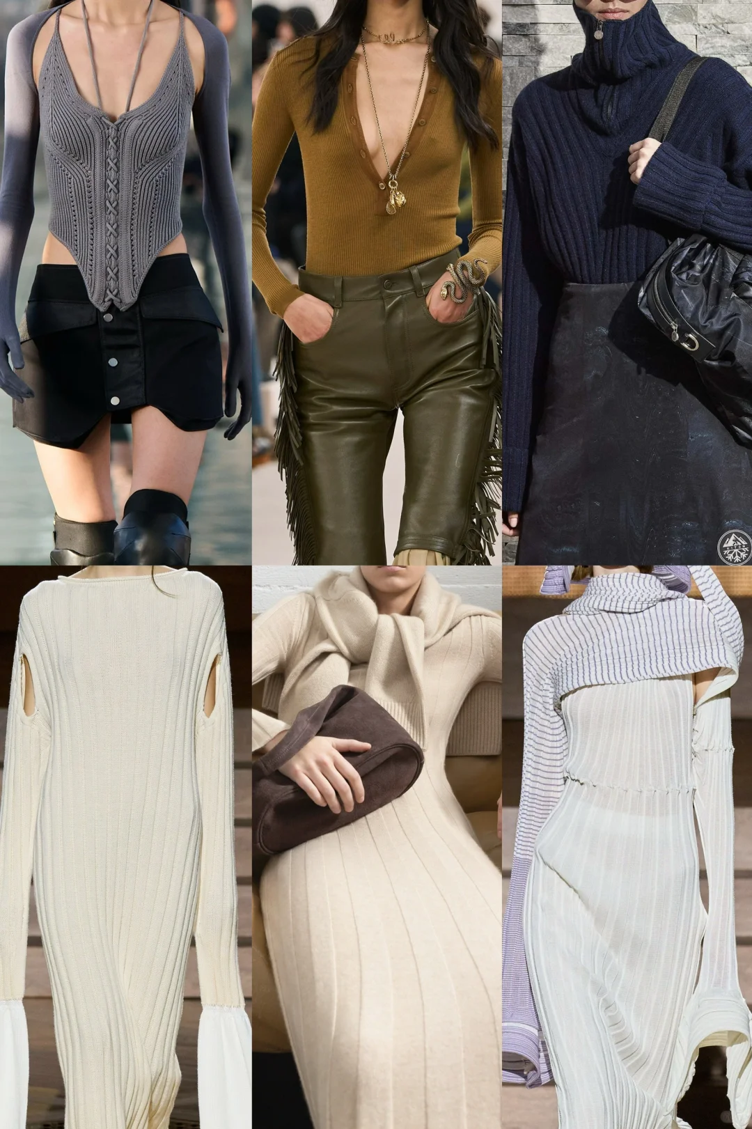 面料趋势|2024/25秋冬女装针织&织法