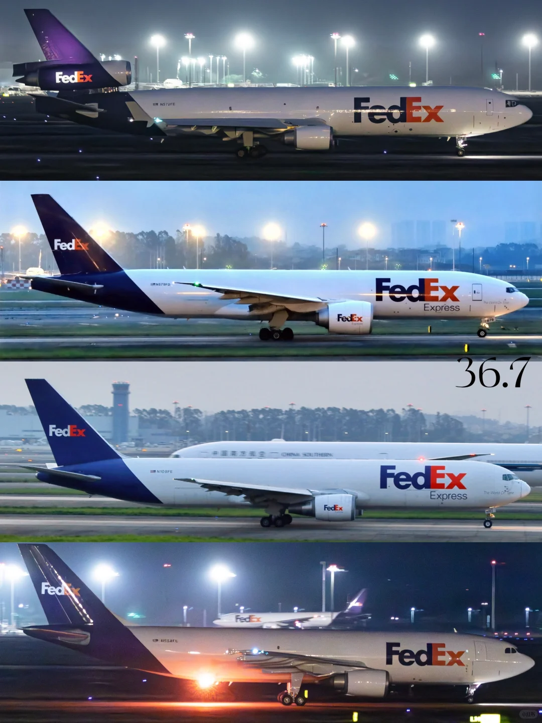 广州拿下联邦快递四款重型货机