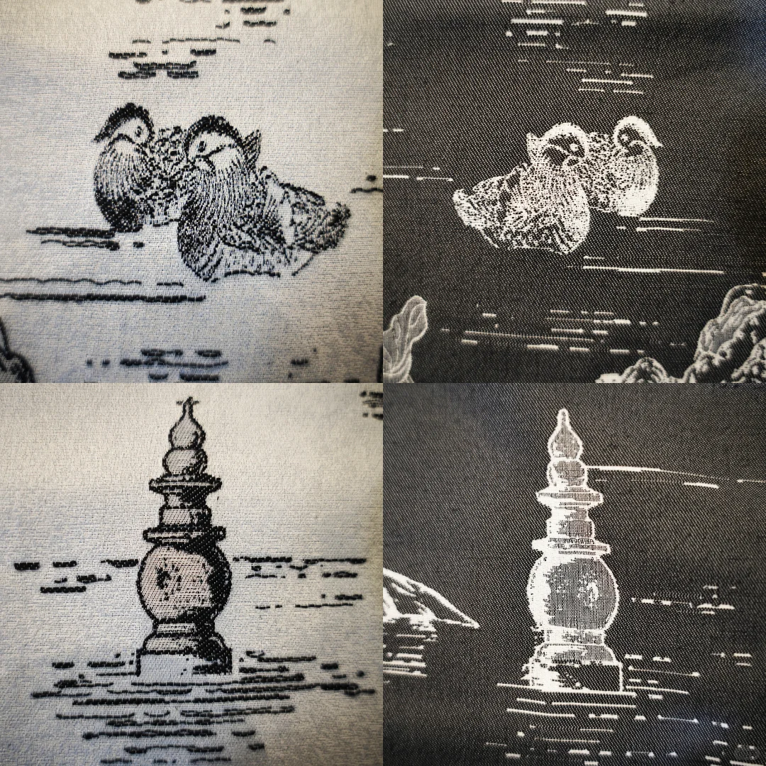 大提花素描质感（实物，非效果图）