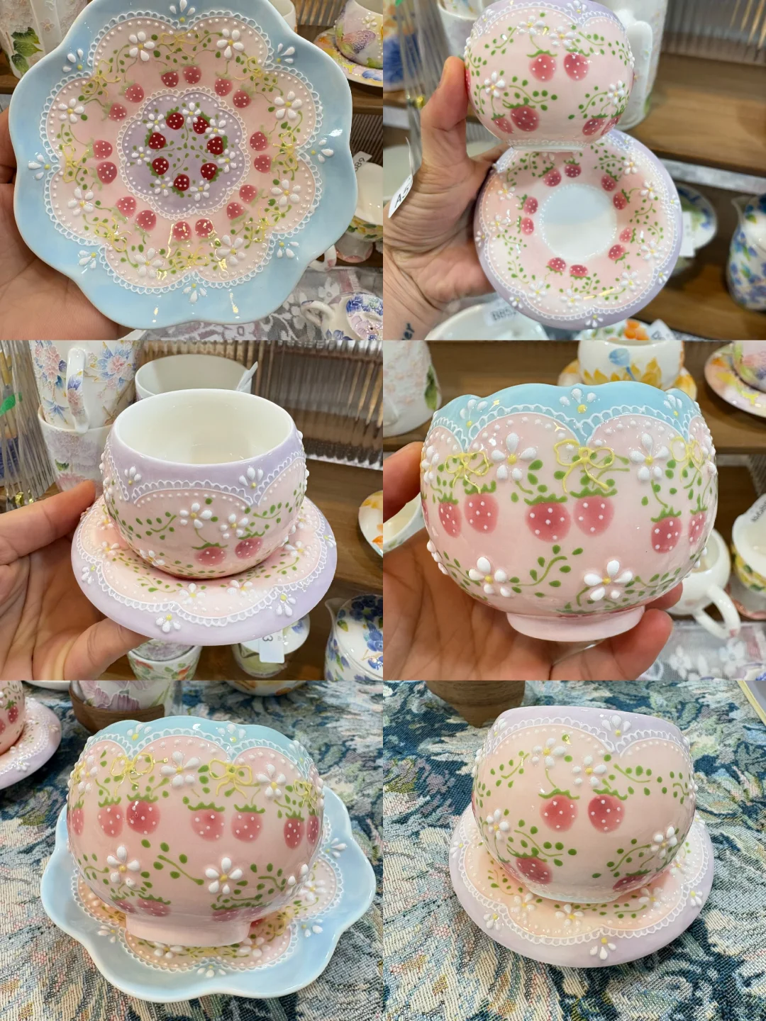 少女心爆棚的杯子呀