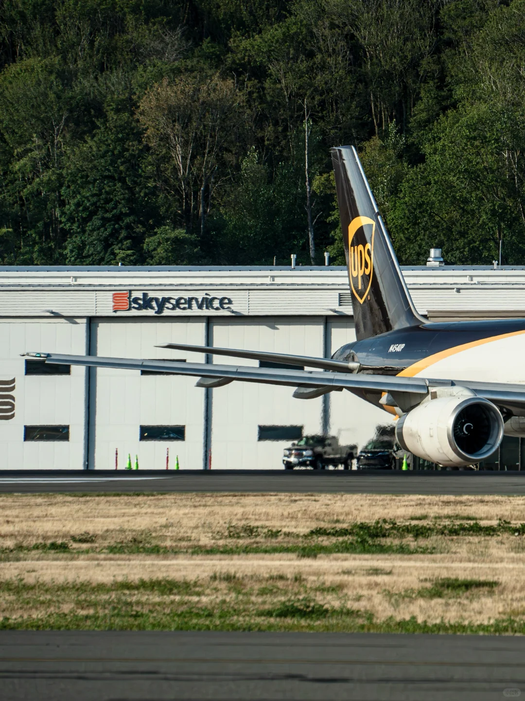 UPS货机 | 大长腿757✈️实力颜值双担当