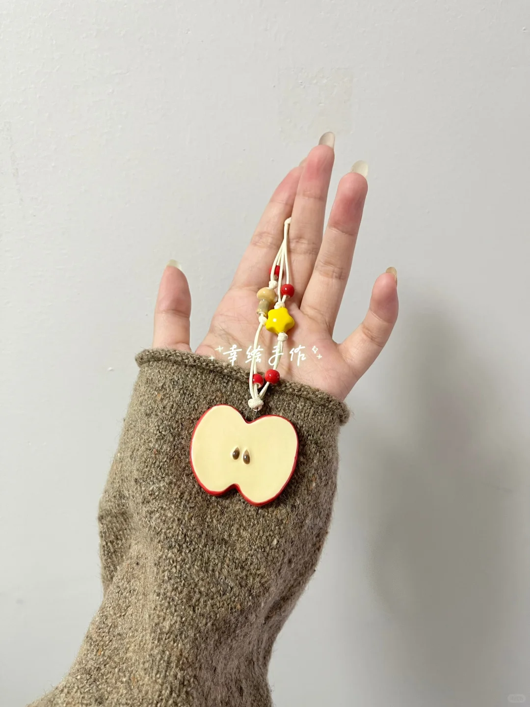 切一片苹果做项链?✨