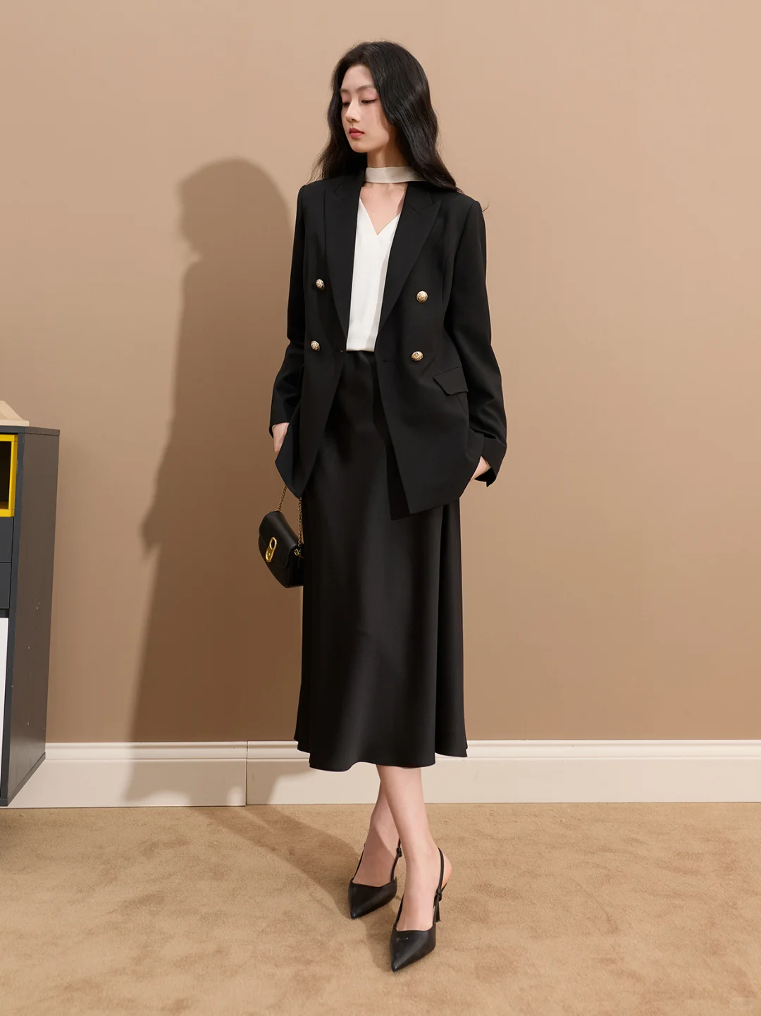 高智通勤·经典双排扣西装