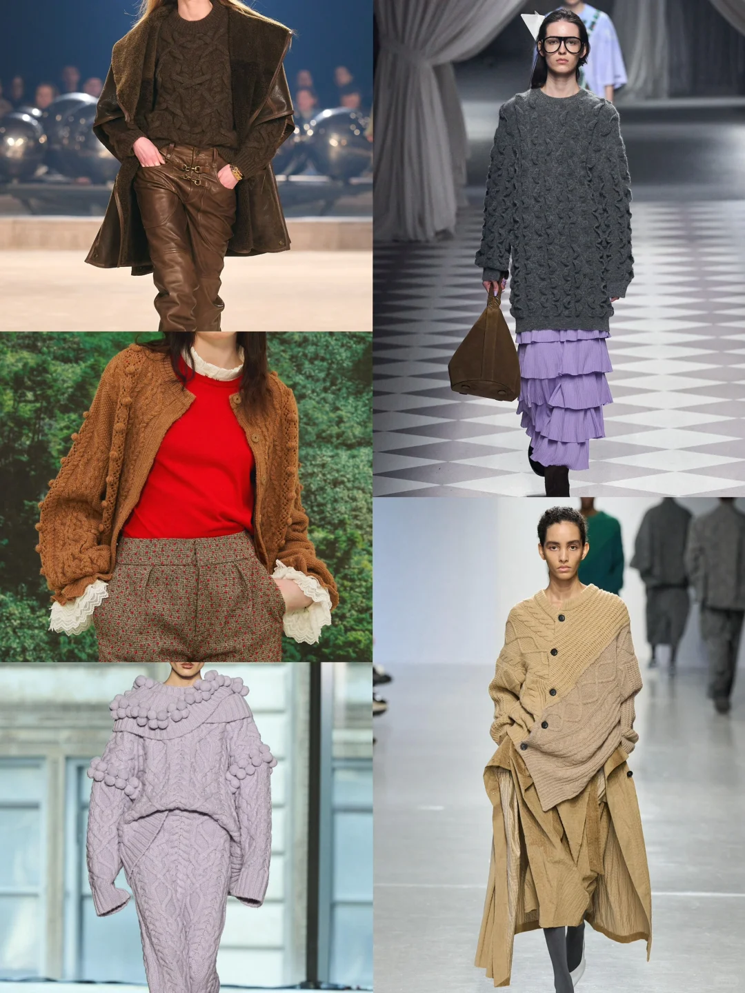面料趋势|2024/25秋冬女装针织&织法