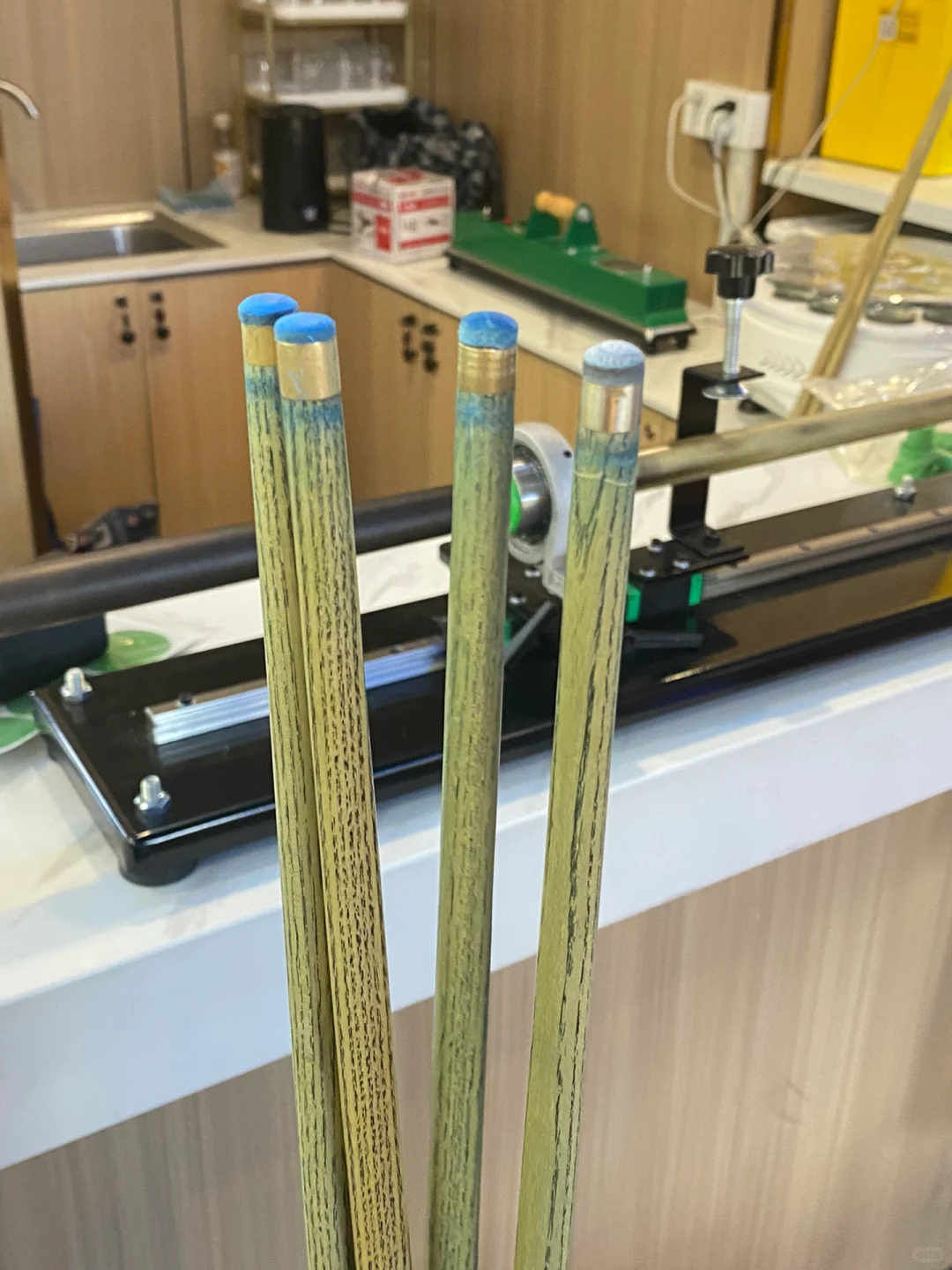 新入手的一台修皮头机器