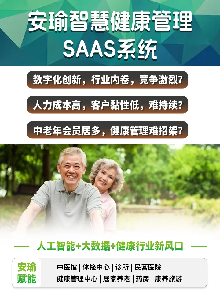 安瑜赋能,让你突破健康行业困境!!