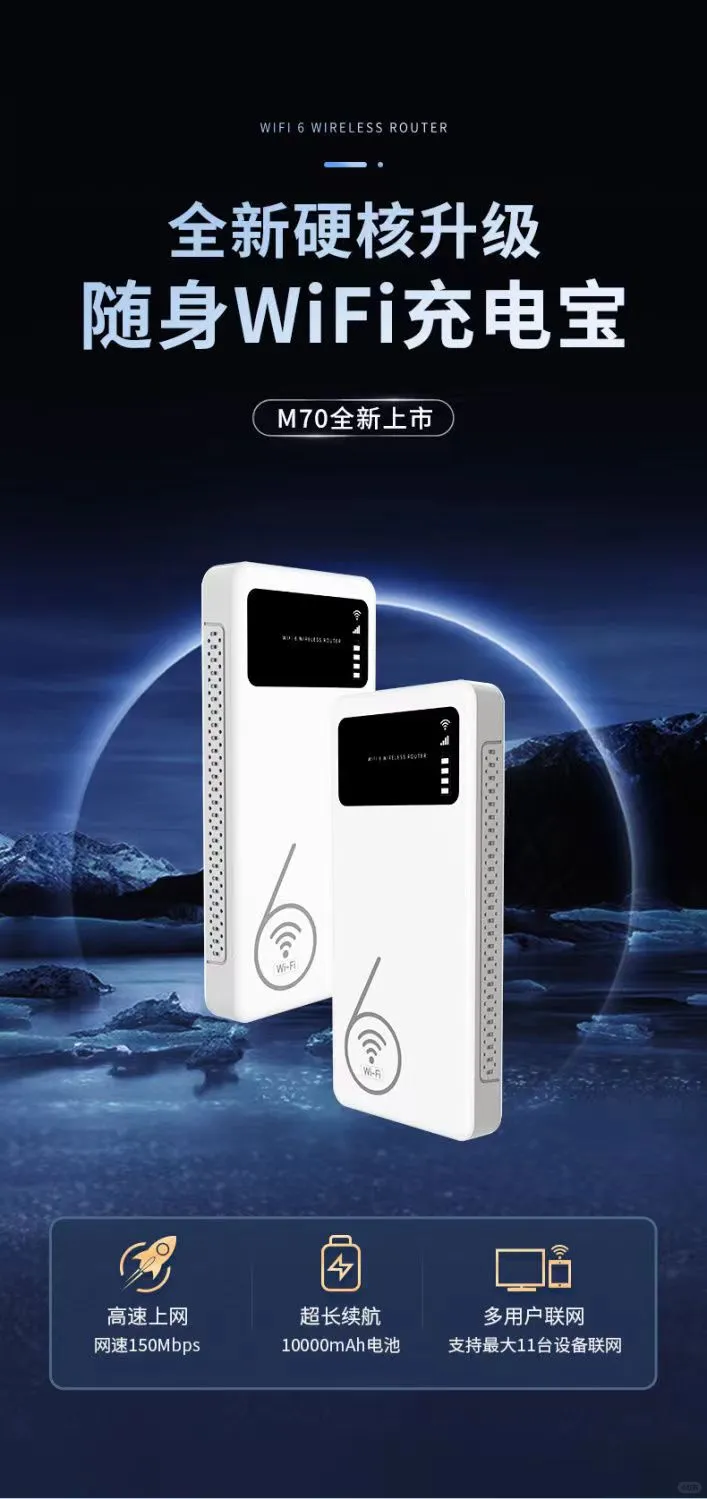 ?移动宽带新选择：随身wifi2024✨