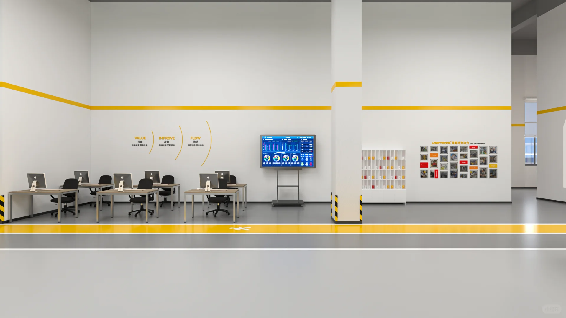 快看?注塑车间目视化这样做简约又高级?