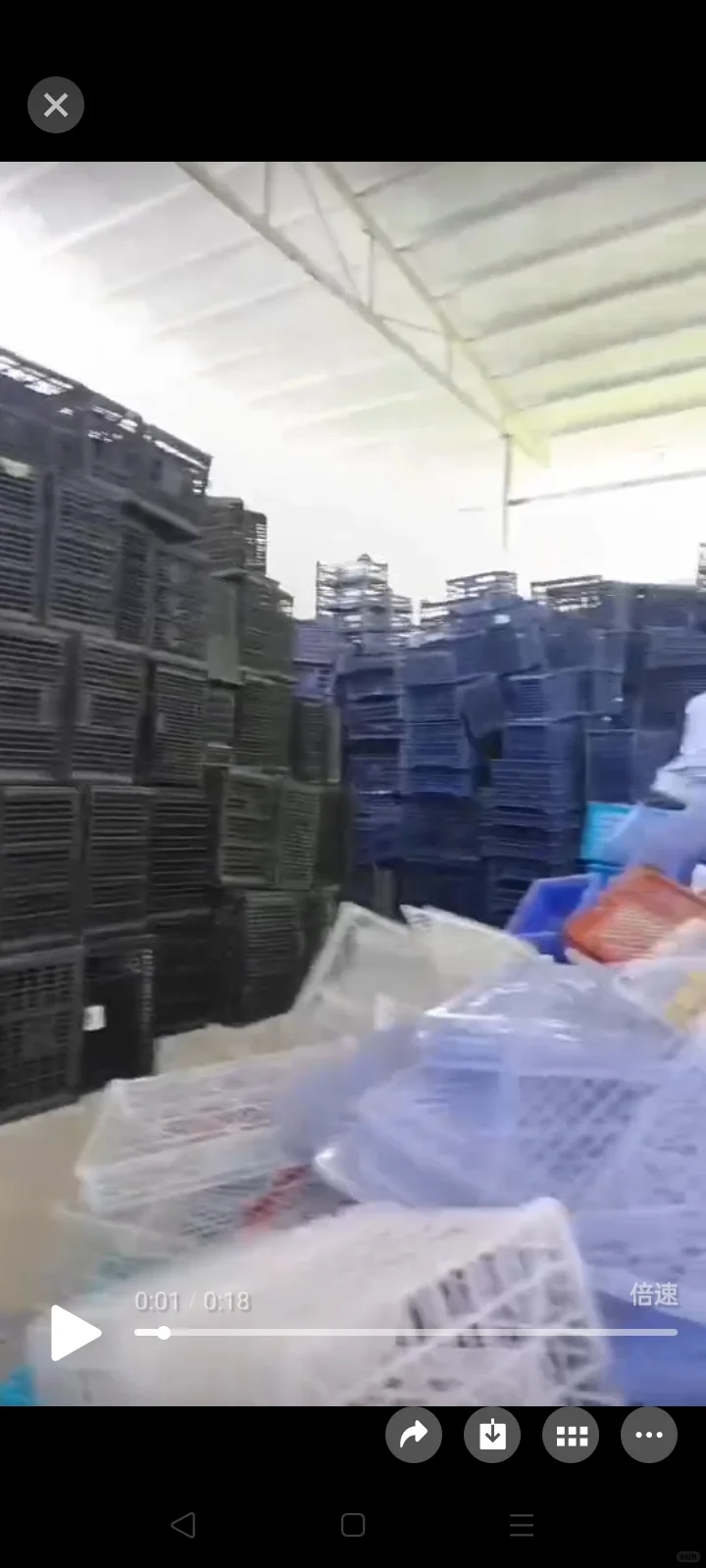 大量回收水果筐毛料压包料