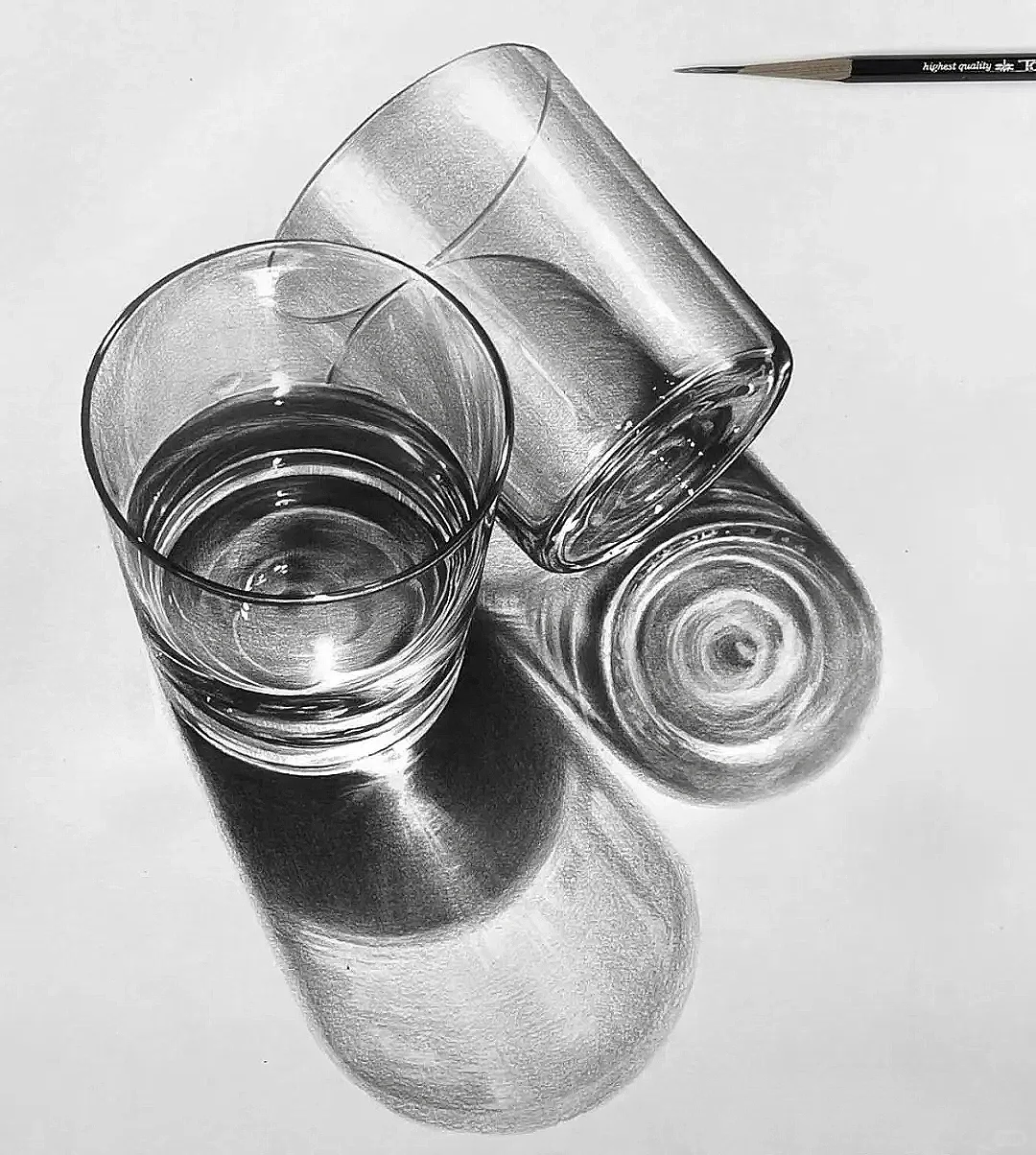 100分的玻璃质感