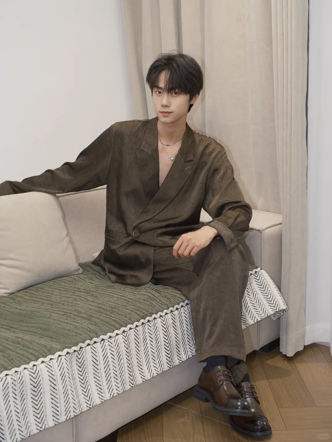 试下正装美拉德fitcheck