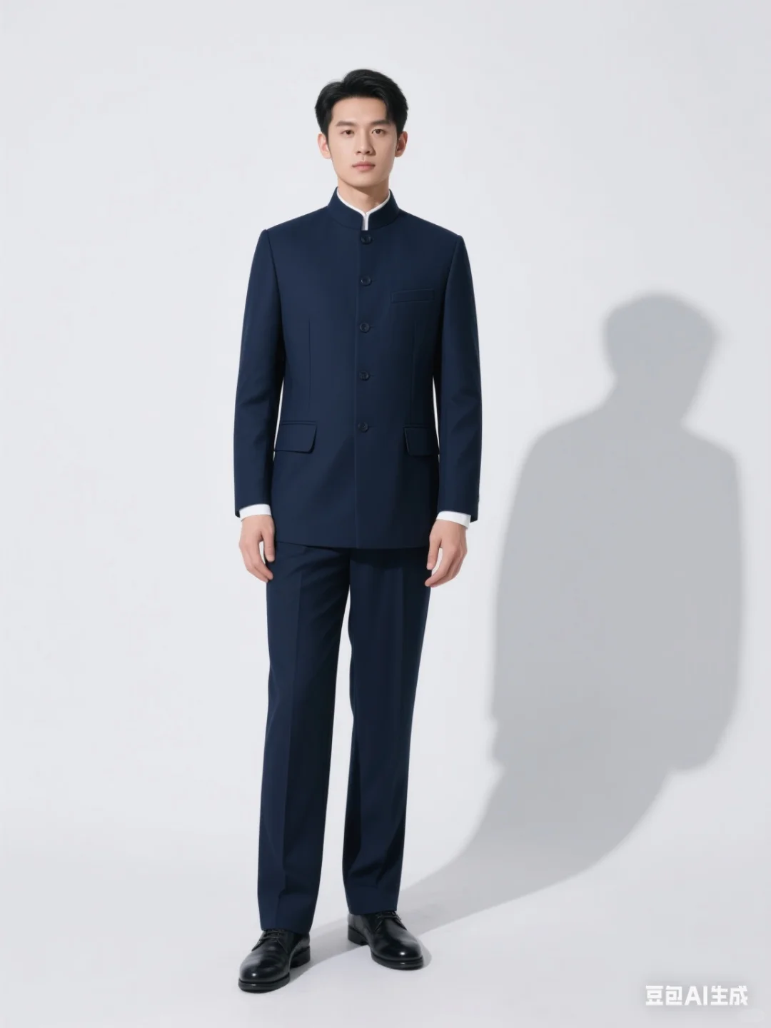 这组西装穿搭把职场气质玩明白了