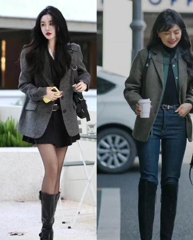 冬季职场穿搭秘籍：毛呢西装外套让你温暖又时尚！✨