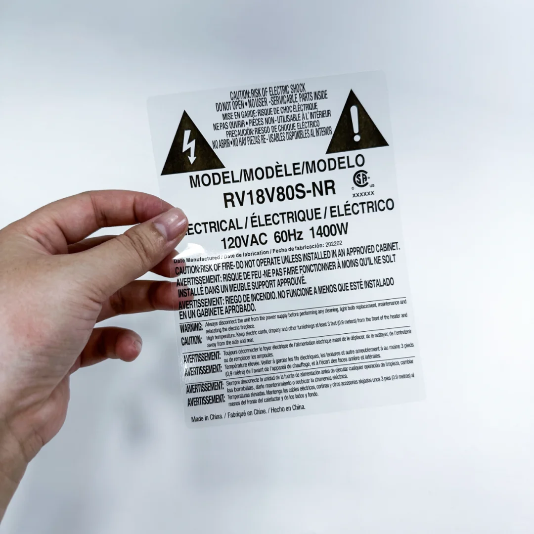 不干胶小知识：透明不干胶是什么材质