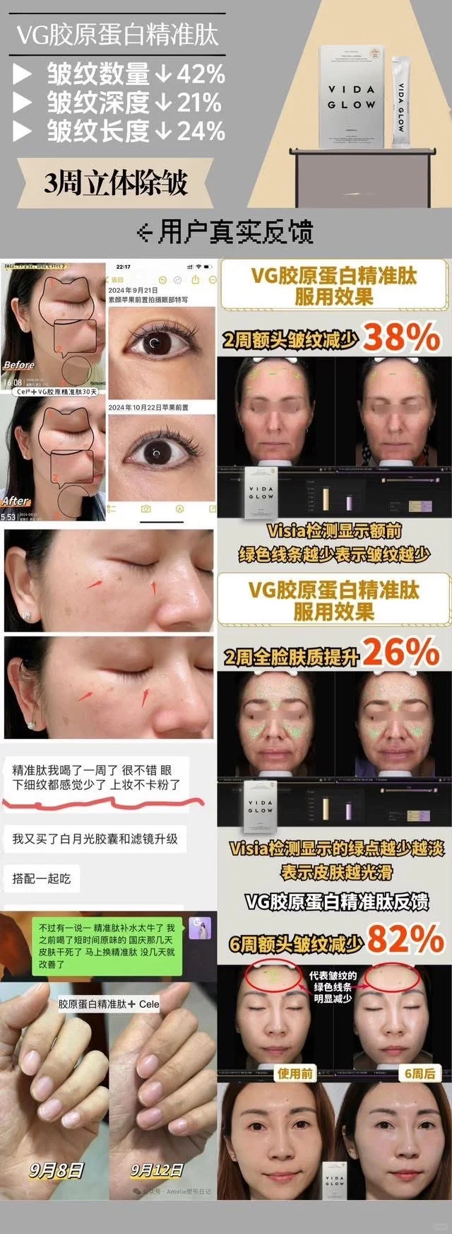 Vida Glow经典海洋胶原蛋白