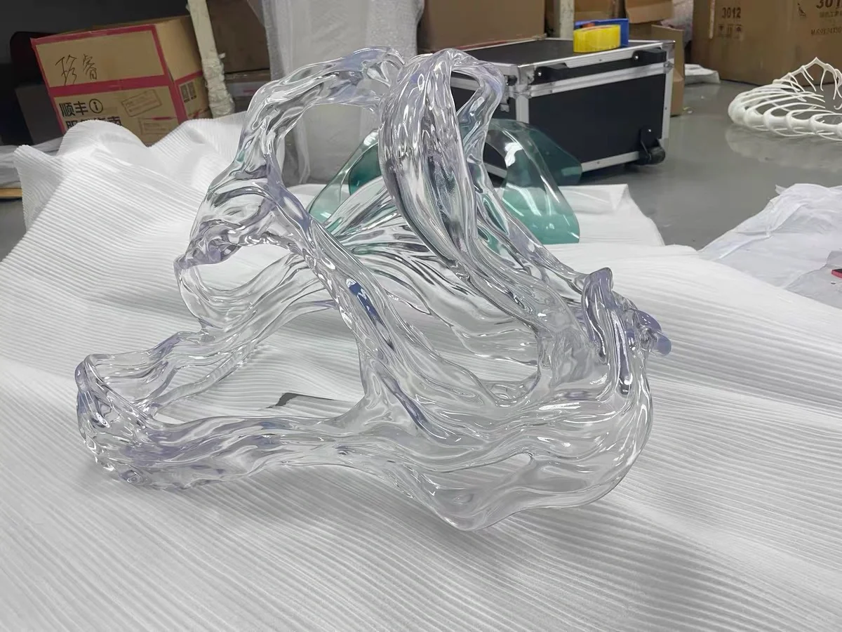 装置艺术｜3d打印透明树脂工艺品