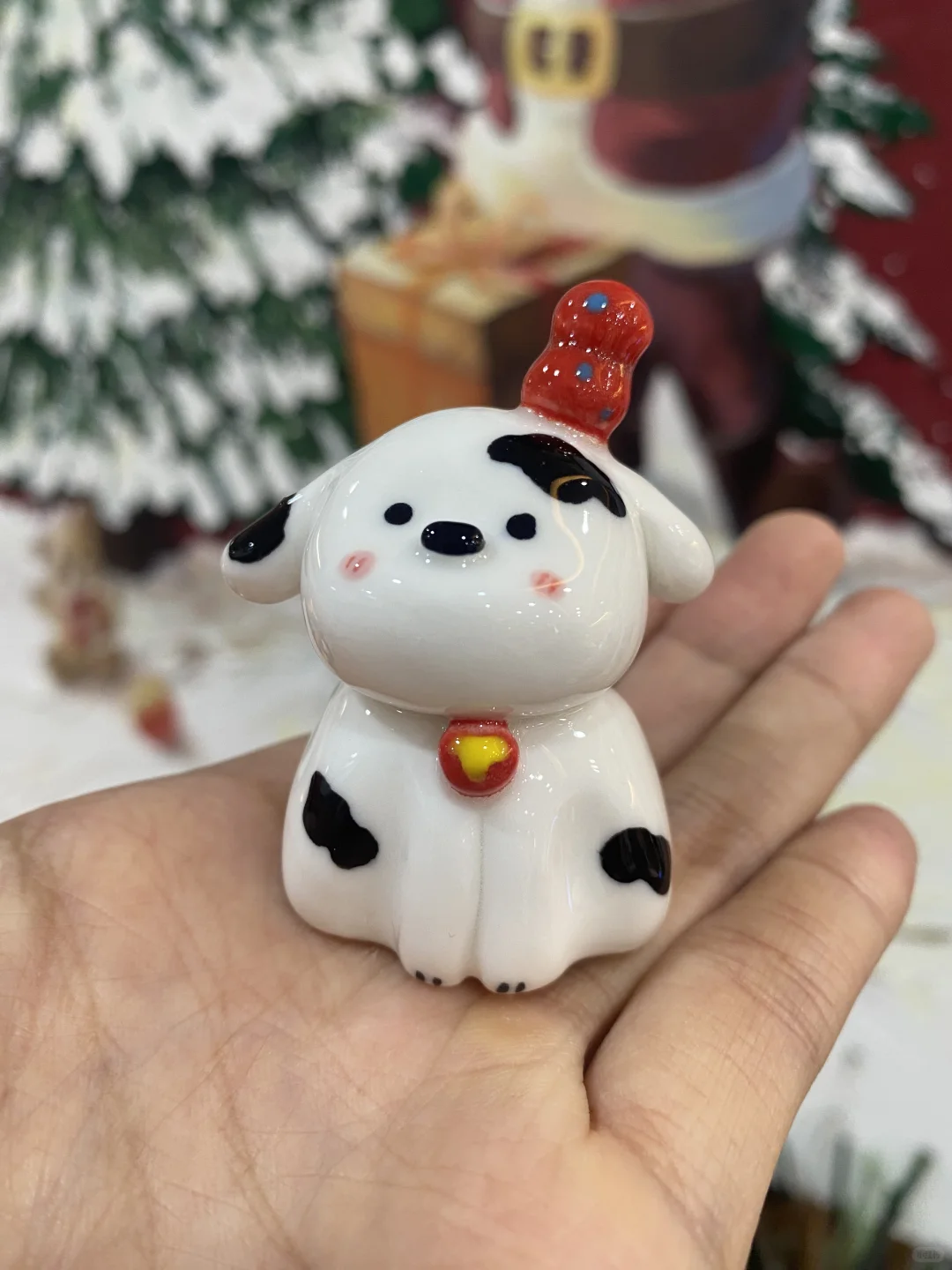 这样的奶萌陶瓷小狗谁不爱！