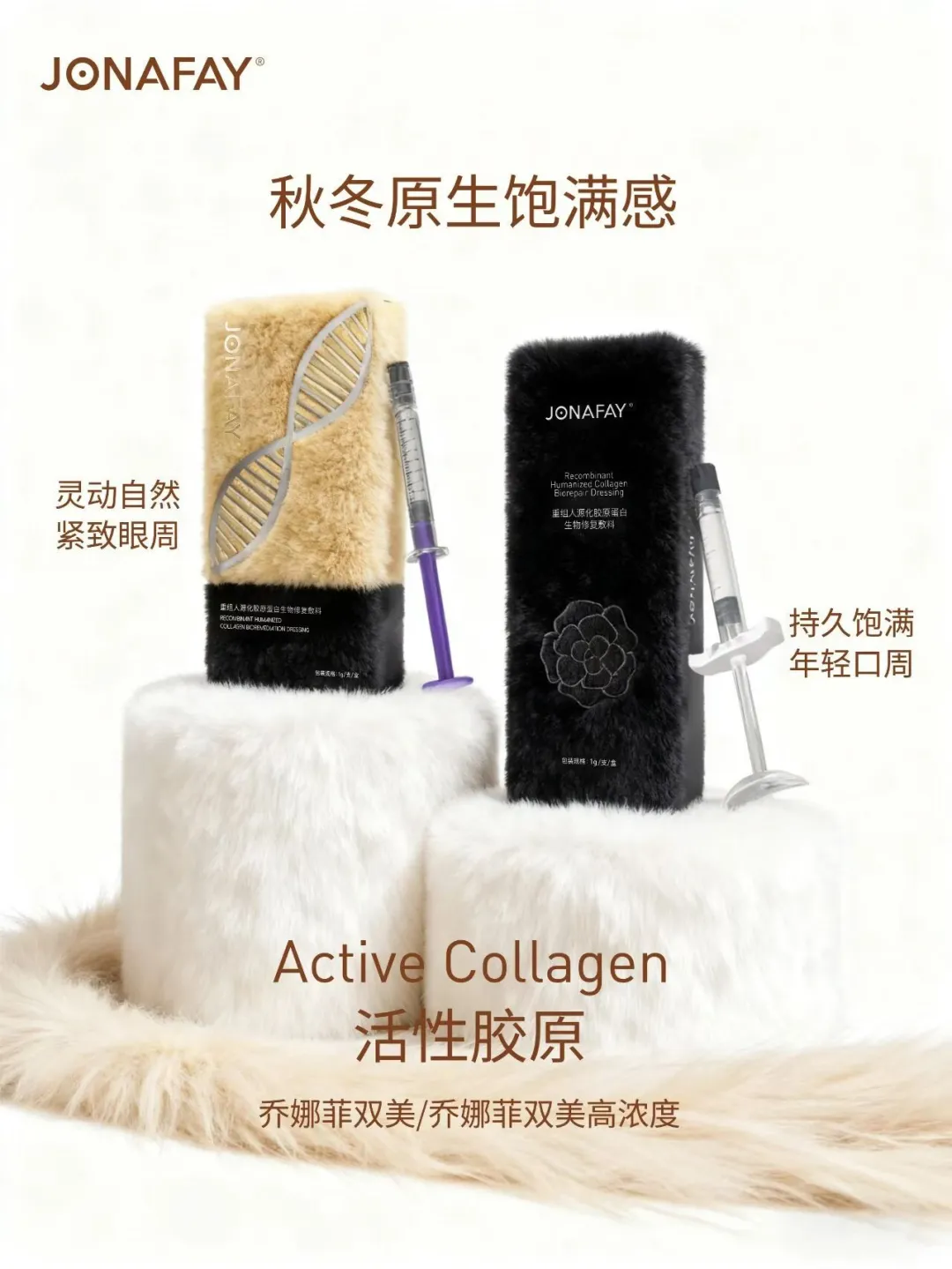 乔娜菲胶原蛋白,低浓度高浓度