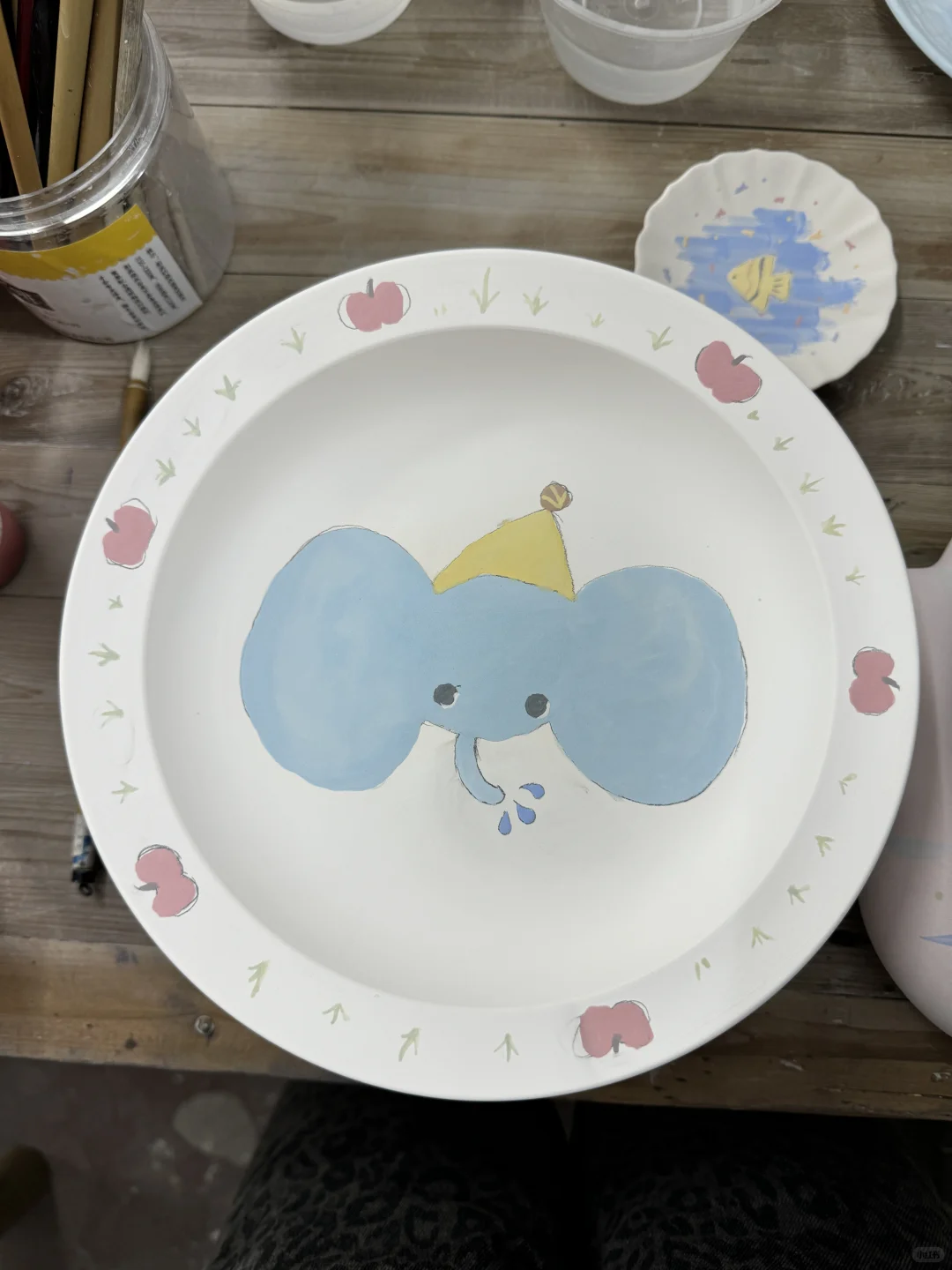 景德镇陶瓷绘画！终于开窑收到了！