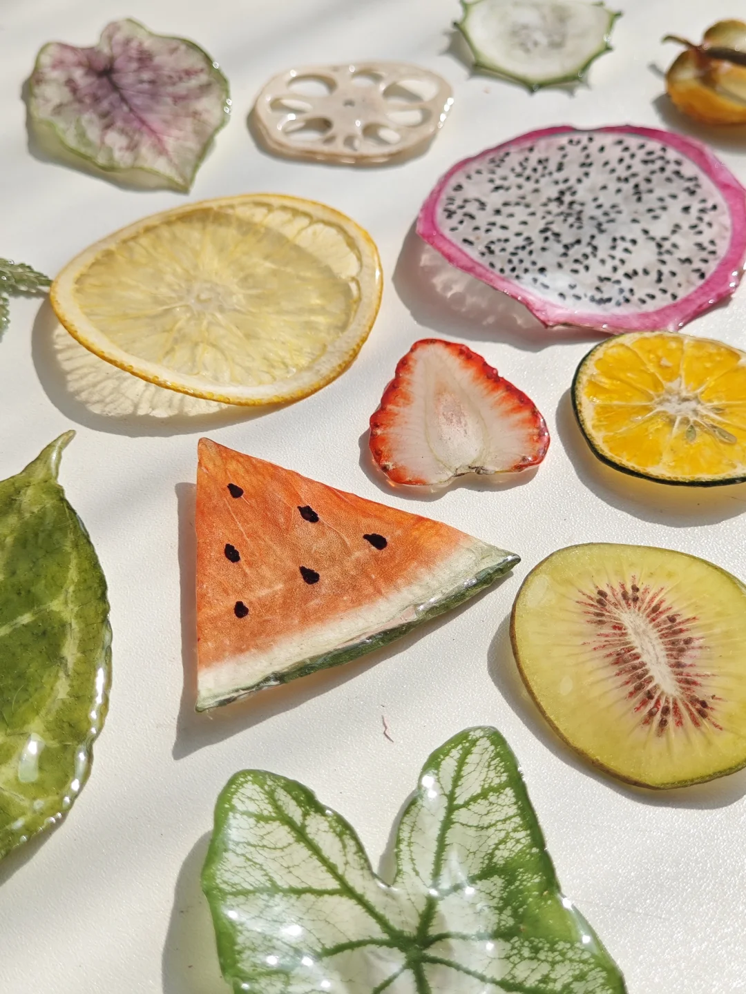 水果做的冰箱贴