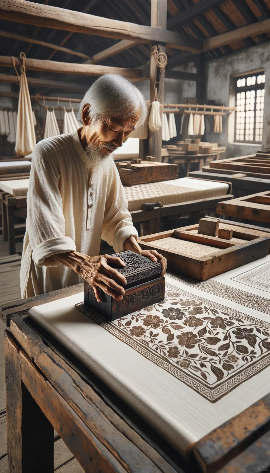 【手工印花技术】纺织行业的艺术创新