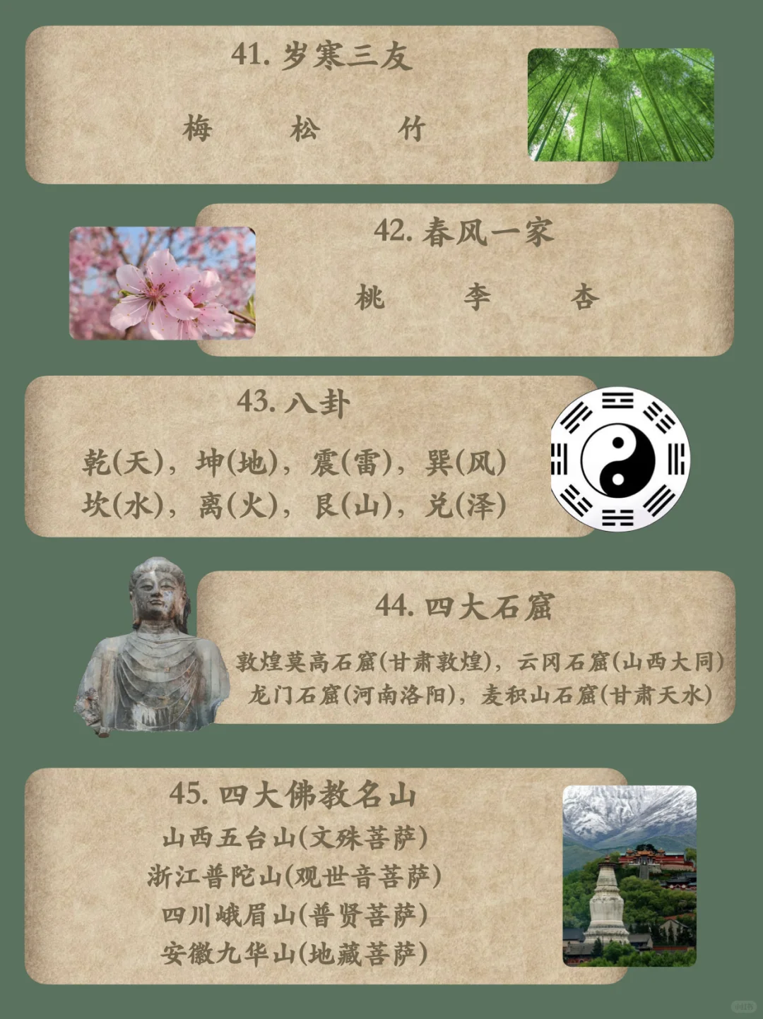 整个感动了！中国传统文化常识你知道几个呢