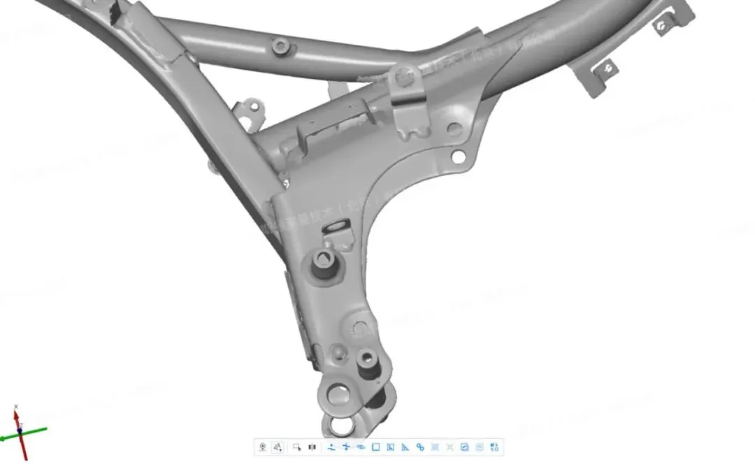摩托车零部件三维扫描数字化解决方案