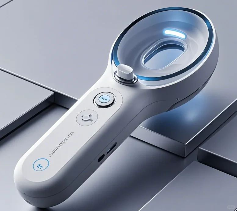 手持放大仪器，带照明，带拍照，充电