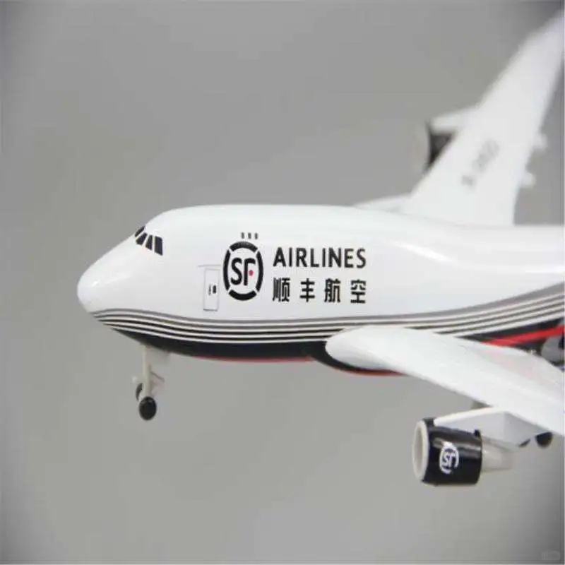 合金波音B747货机航模，收藏控必备！