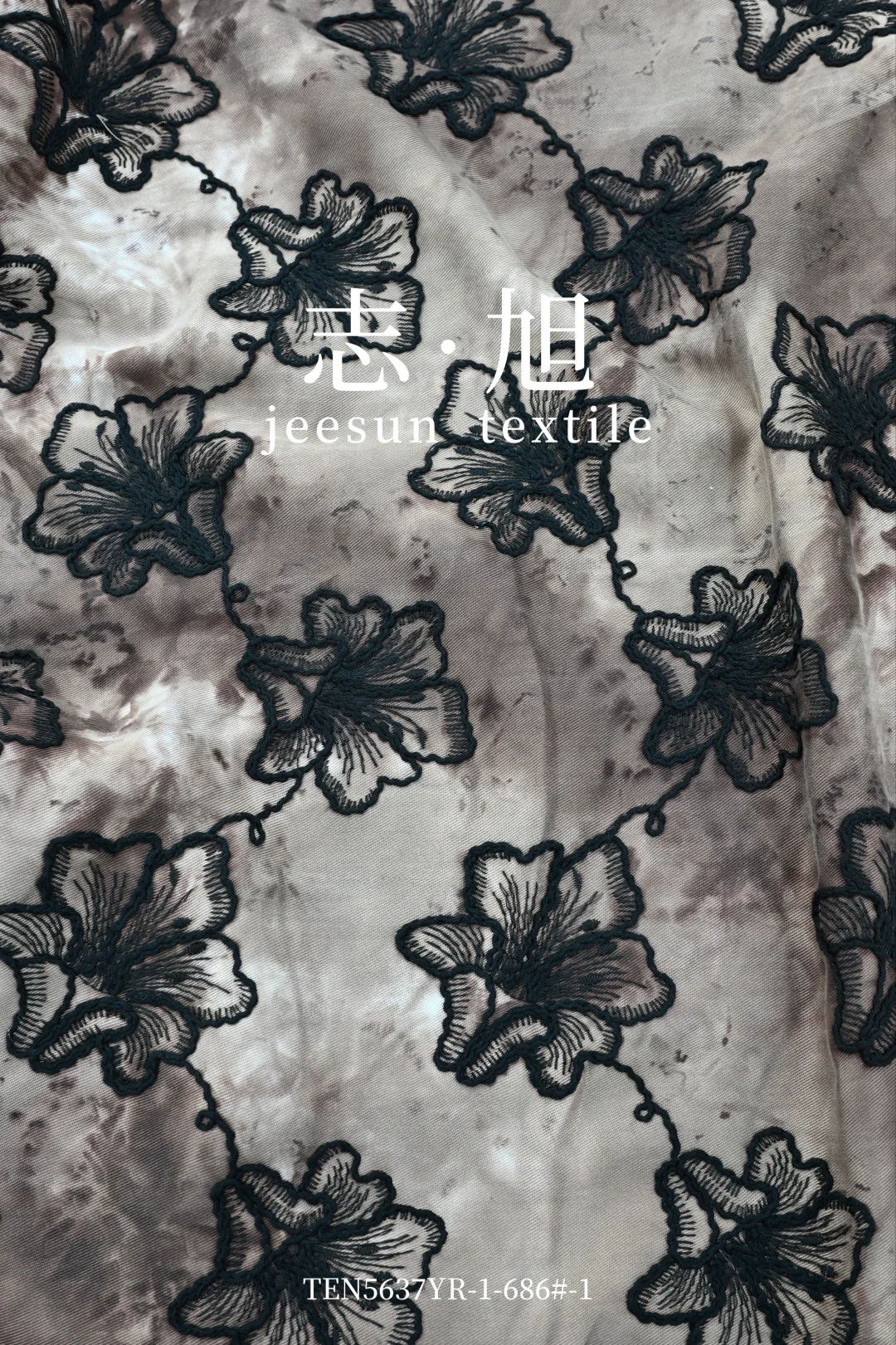 天丝底砂洗·绳绣扎染 | 一种你从没有接触过