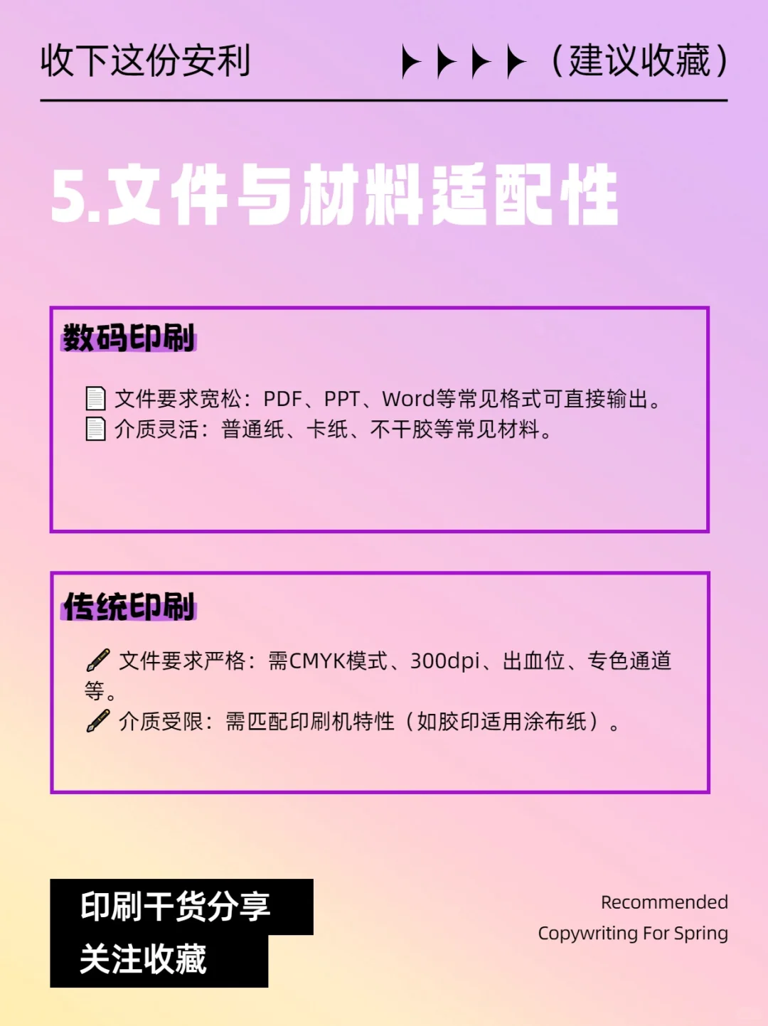干货！数码快印和印刷的区别，一定要看完！