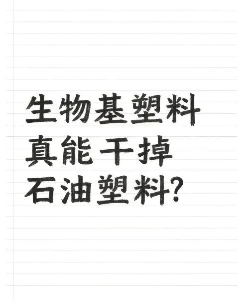 生物基塑料真能干掉石油塑料?