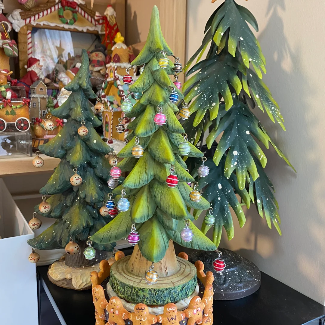 手作孤品圣诞树一颗～～