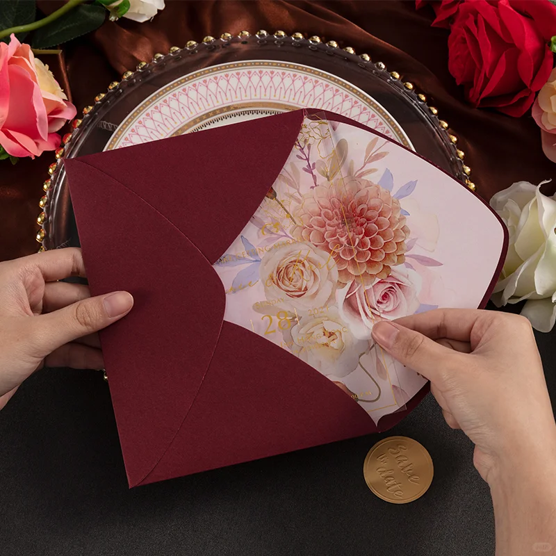 亚克力请帖邀请函的几种印刷方法和工艺